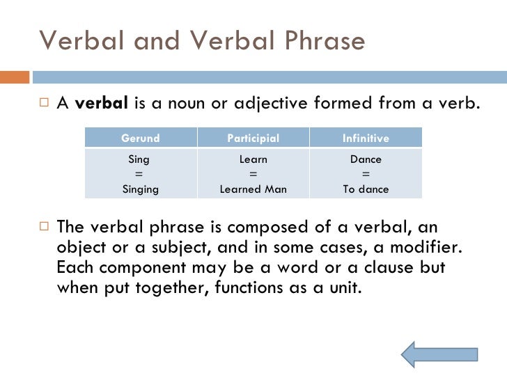 verbal-phrases