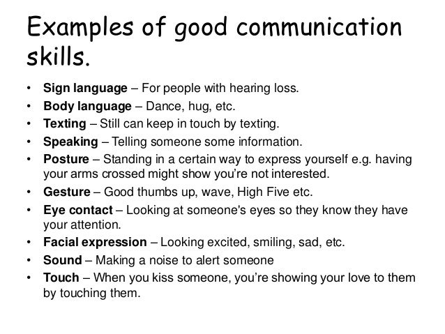 verbal and non verbal communication skills