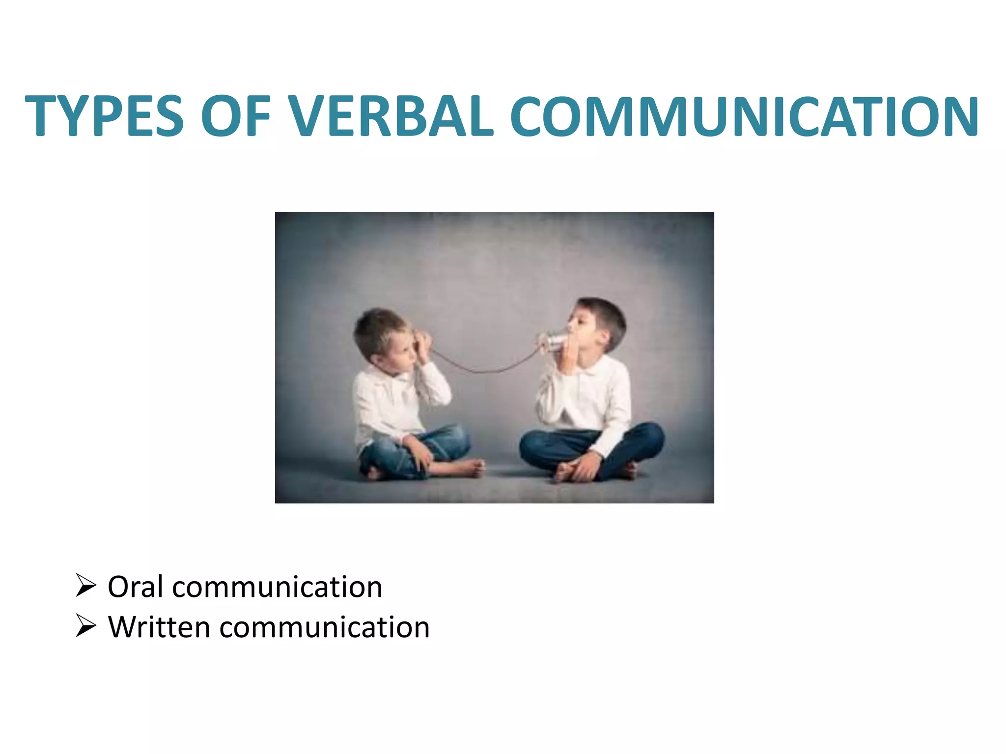 Verbal and nonverbal communication | PPT
