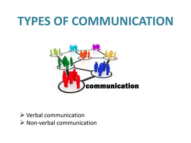Verbal and nonverbal communication | PPTX