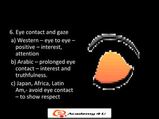 Avoiding Gaze Verbal and nonverbal messages | PPT