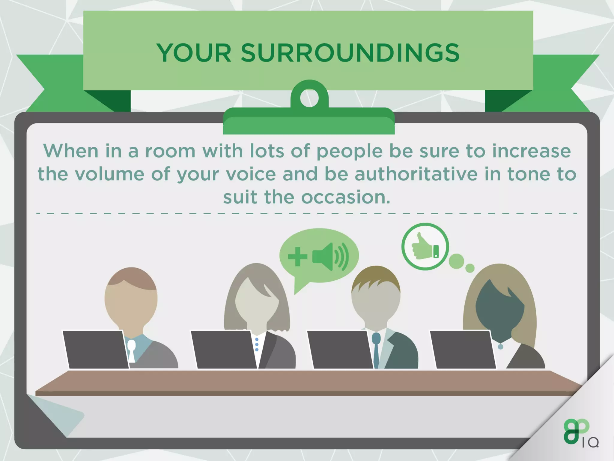 IQ Work Hacks : Verbal communication 