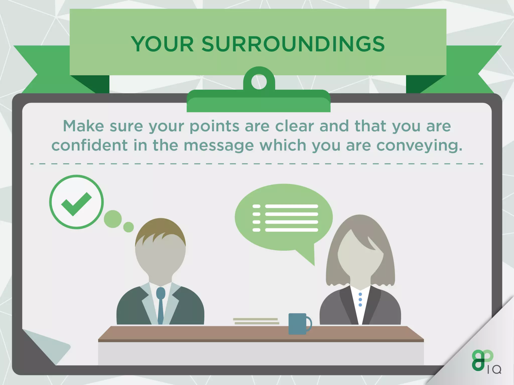 IQ Work Hacks : Verbal communication 