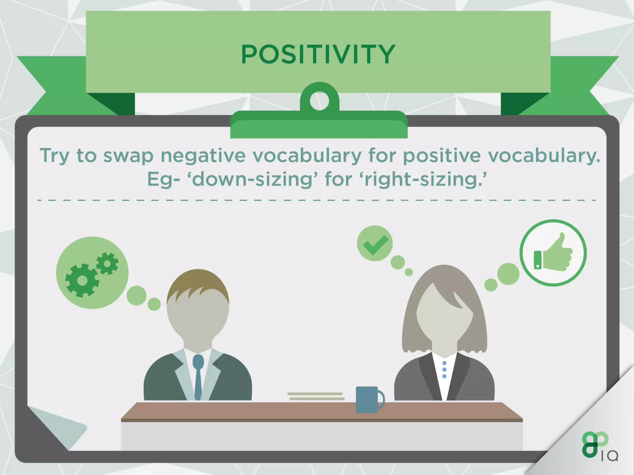 IQ Work Hacks : Verbal communication 