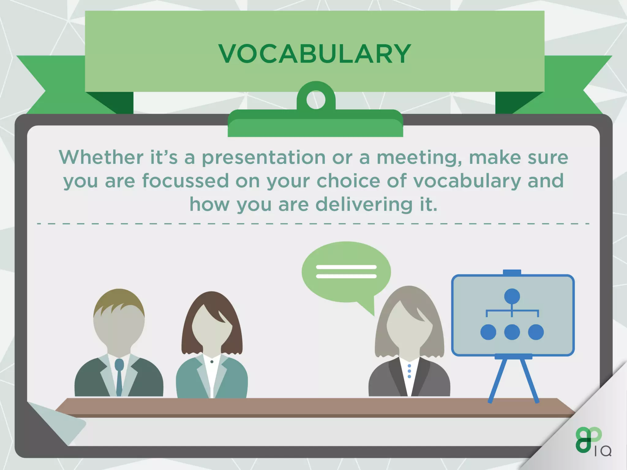 IQ Work Hacks : Verbal communication 