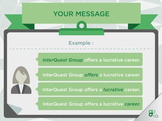 IQ Work Hacks : Verbal communication 