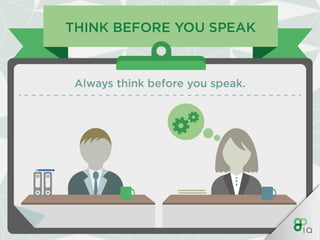 IQ Work Hacks : Verbal communication 