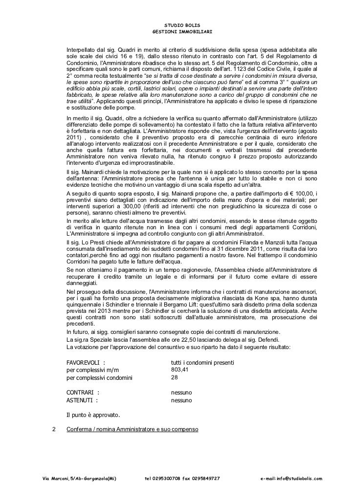 Fac simile lettera convocazione colloquio
