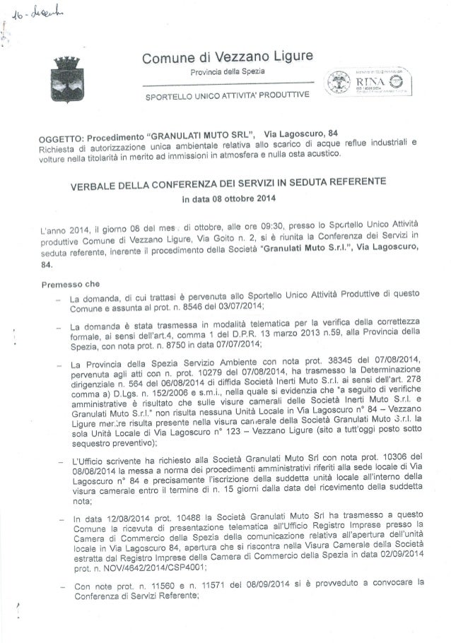 aua autorizzazione allo scarico