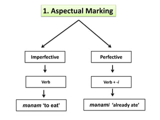 Verbal Morphology in Kui | PPTX