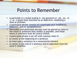 Verbals[1] | PPT