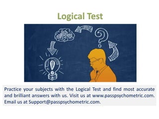 Logical Test | PPT