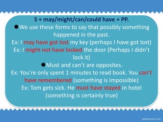 Might've Verb and verbals | PPTX