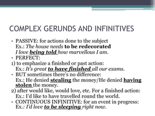 Verb complementation (2) | PPTX