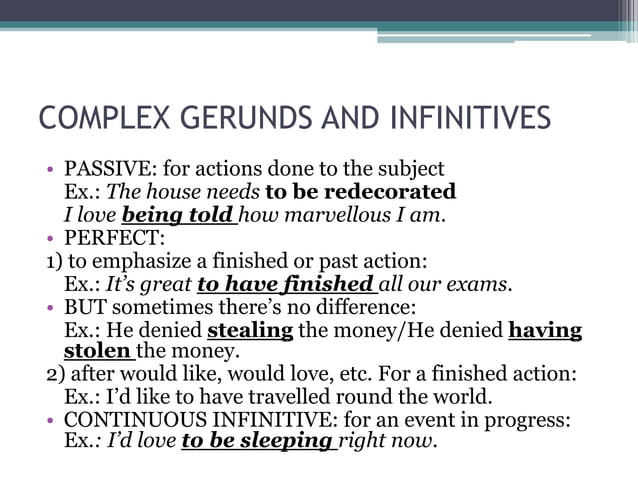 Verb Complementation 2 Ppt Verb Complementation 2 Ppt
