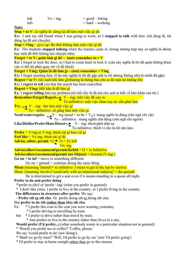 Verb form li thuyet bai tap dap an doc