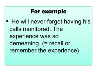 Verb + gerund or infinitive | PPTX
