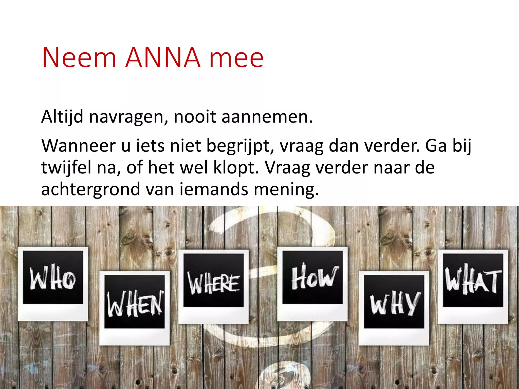 Tips voor verbindende gesprekken | PPT