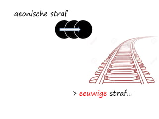 aeonische straf
> eeuwige straf...
 