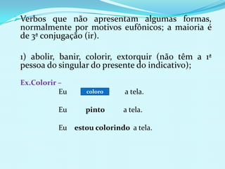Verbos classificacao | PPSX
