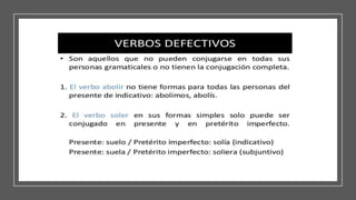 Verbos defectivos