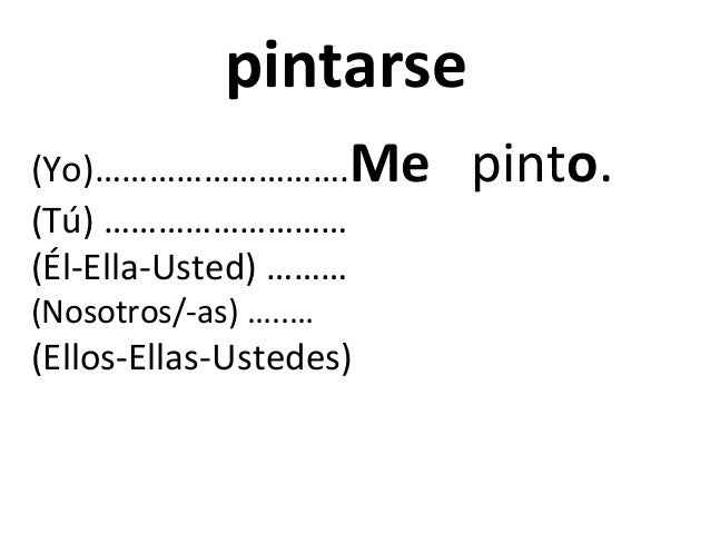 Verbos reflexivos: Conjugating Reflexive Verbs in Spanish