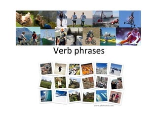 Verb phrases
 