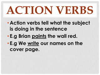 Verbs PPT
