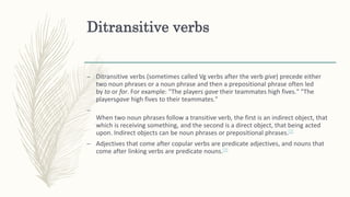 Verbs | PPTX