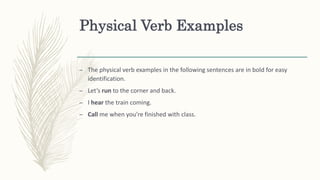 Verbs | PPTX