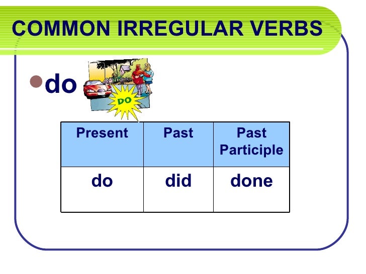 Verbs Irregular 2