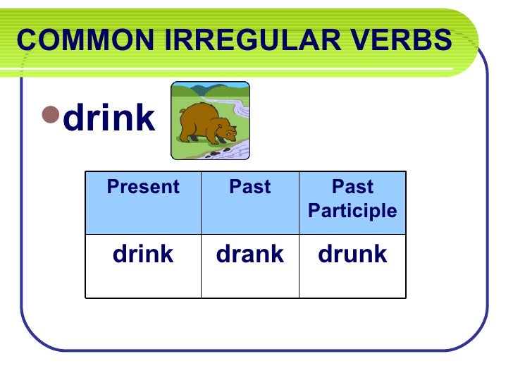 Verbs Irregular 2