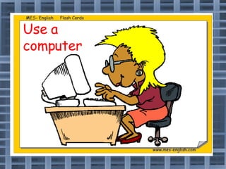 Verbs Computer Verbs | PPT