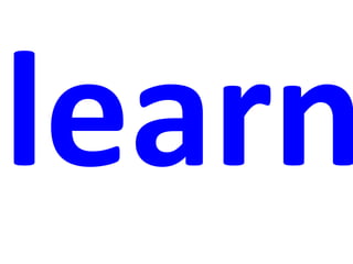 Verbs to study