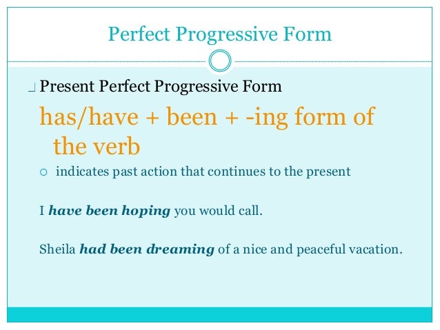 Verbs & Verb usage