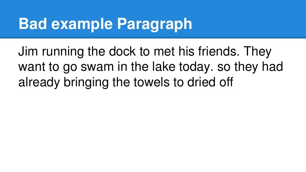 Verb tense agreement