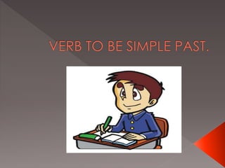 Verb to be simple past