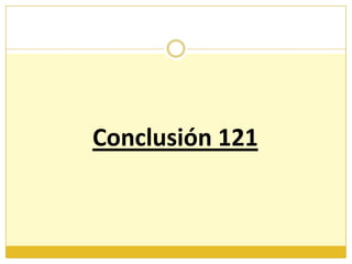 Conclusión 121