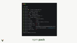 npm pack
 