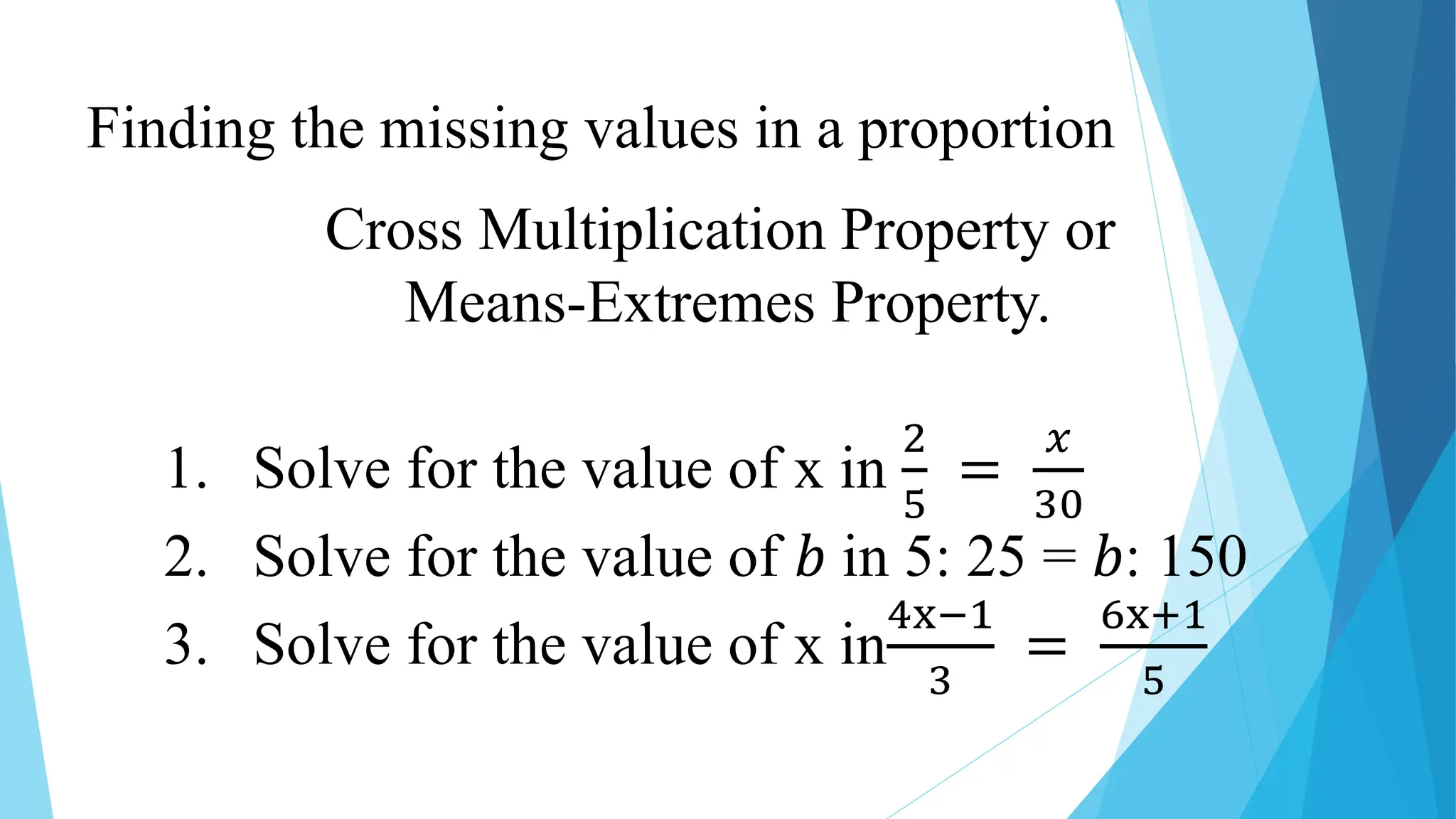 GRADE 9 Proportion PowerPoint Presentation | PPTX