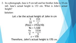 Proportion On Grade 9 Math GRADE 9 Proportion PowerPoint Presentation | PPTX