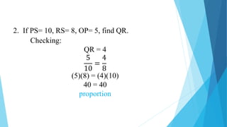 GRADE 9 Proportion PowerPoint Presentation | PPTX