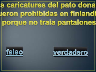 Verdadero o falso (2)