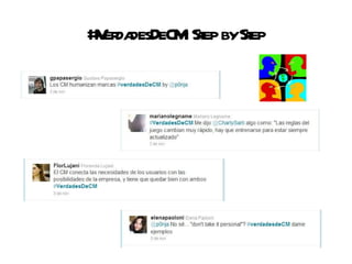 #VerdadesDeCM: Step by Step 