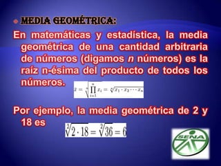 MODA: La moda es el dato más repetido, el valor de la variable con mayor frecuencia absoluta.Su cálculo es extremadamente sencillo, pues sólo necesita un recuento. EJEMPLO: el número de personas en distintos vehículos en una carretera: 5-7-4-6-9-5-6-1-5-3-7. El número que más se repite es 5, entonces la moda es 5.