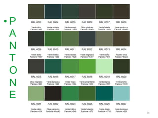 Pantone
• P
A
N
T
O
N
E
16
 