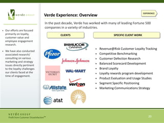 R@R Applications to common Business ObjectivesPhysician/Customer Perception and Satisfaction 		The business objectives we solve for in these types of projects include how experiences drive attitudes and, more importantly, market behavior.  The specific research objectives include: Which Physician/customer experiences (products, services and interactions) generate the highest levels of Physician/customer satisfaction and loyalty?