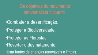 Movimento ambientalista ................... | PDF