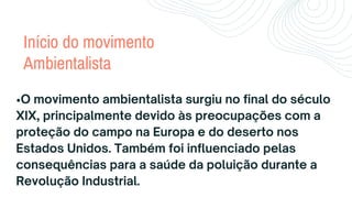 Movimento ambientalista ................... | PDF
