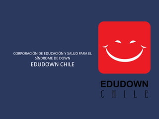 CORPORACIÓN DE EDUCACIÓN Y SALUD PARA EL
SÍNDROME DE DOWN
EDUDOWN CHILE
 